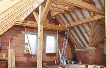 Coln St Aldwyns attic trusses